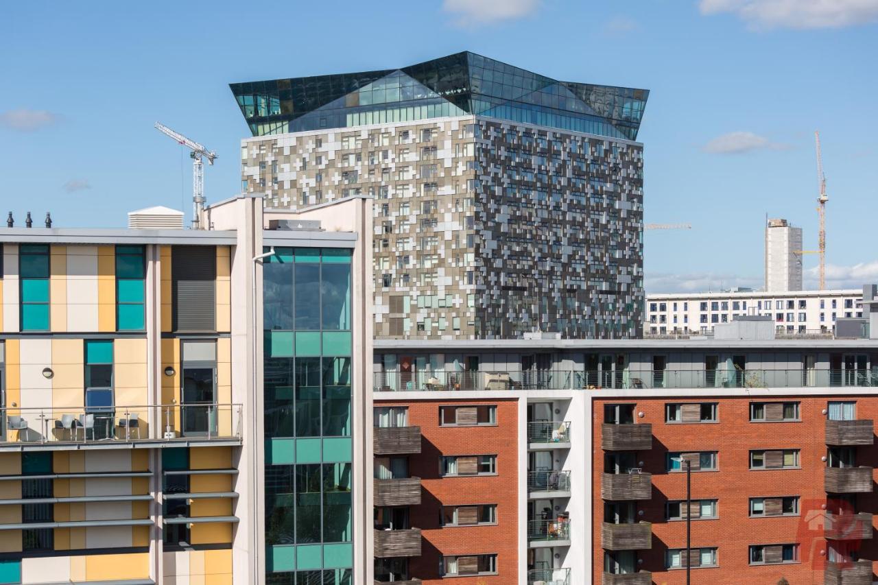 Birmingham City Apartment Skyline Views - Free Parking & Balcony Dış mekan fotoğraf